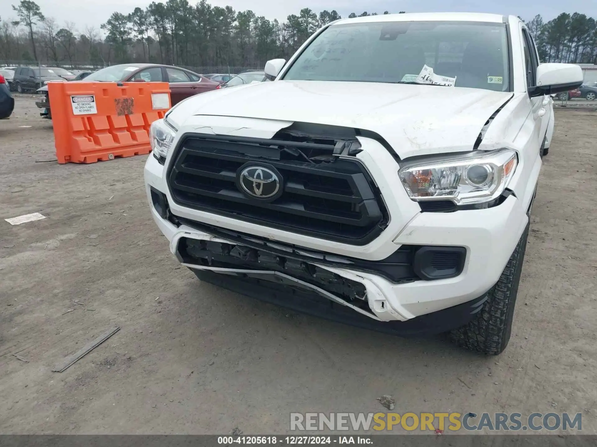 6 fotografías del automóvil dañado 3TYAX5GNXMT031083 TOYOTA TACOMA 2021
