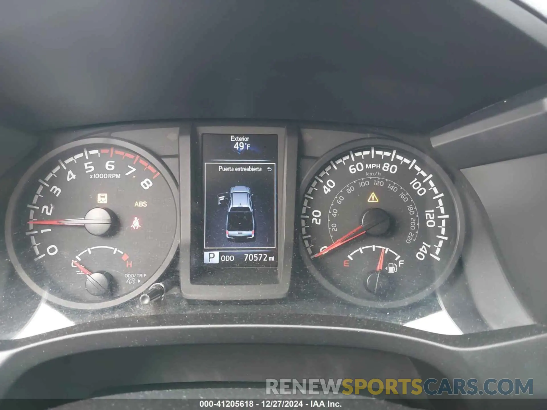 7 fotografías del automóvil dañado 3TYAX5GNXMT031083 TOYOTA TACOMA 2021