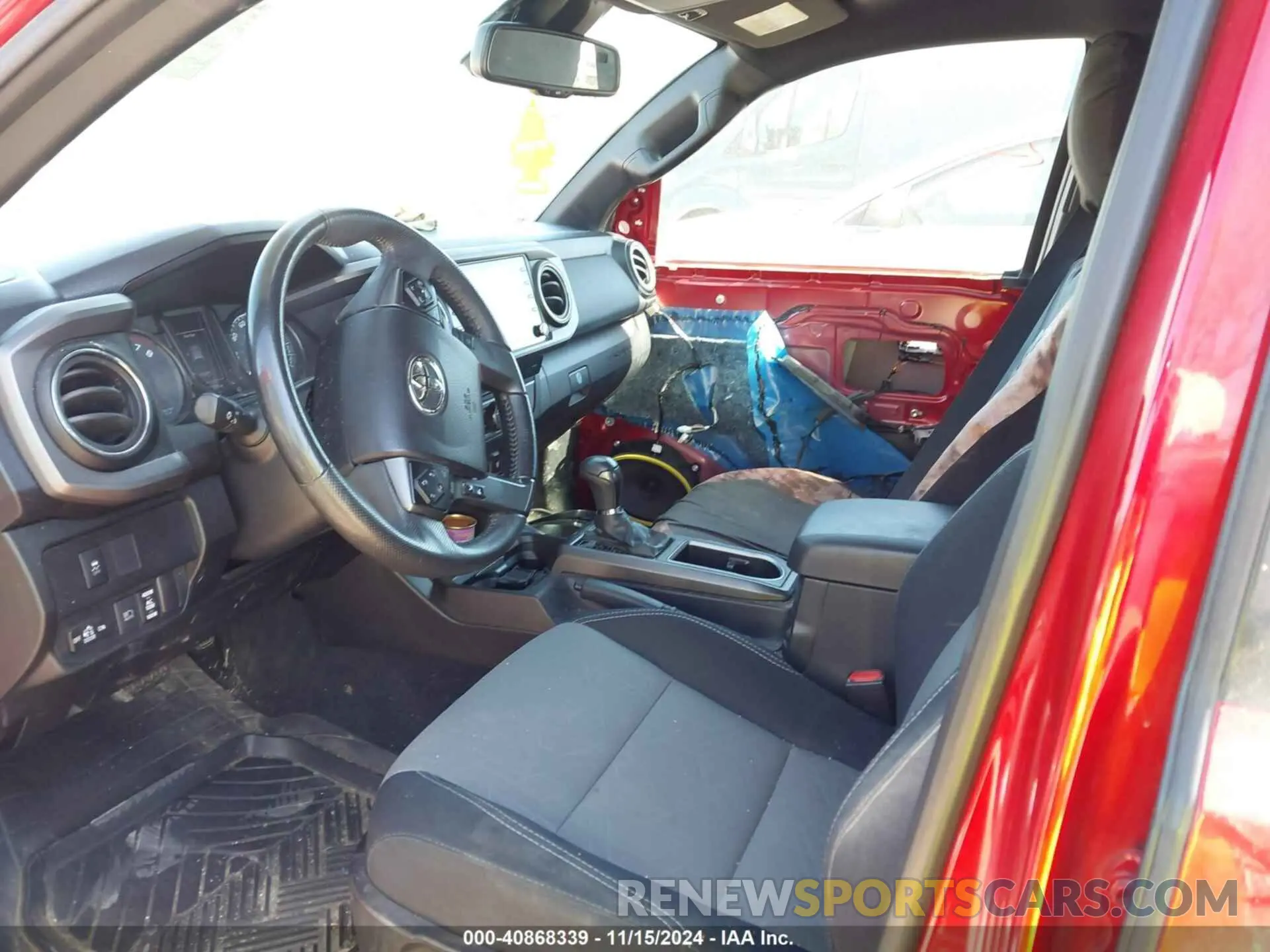 5 fotografías del automóvil dañado 3TYAZ5CN0MT003356 TOYOTA TACOMA 2021