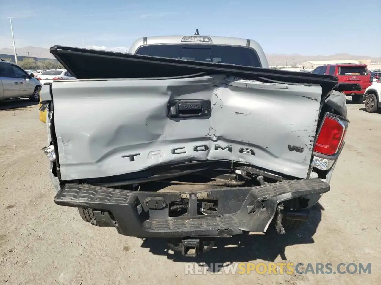 6 fotografías del automóvil dañado 3TYAZ5CN0MT003597 TOYOTA TACOMA 2021
