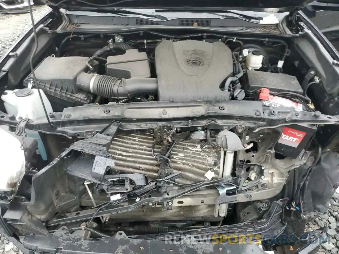 11 fotografías del automóvil dañado 3TYAZ5CN6MT011896 TOYOTA TACOMA 2021