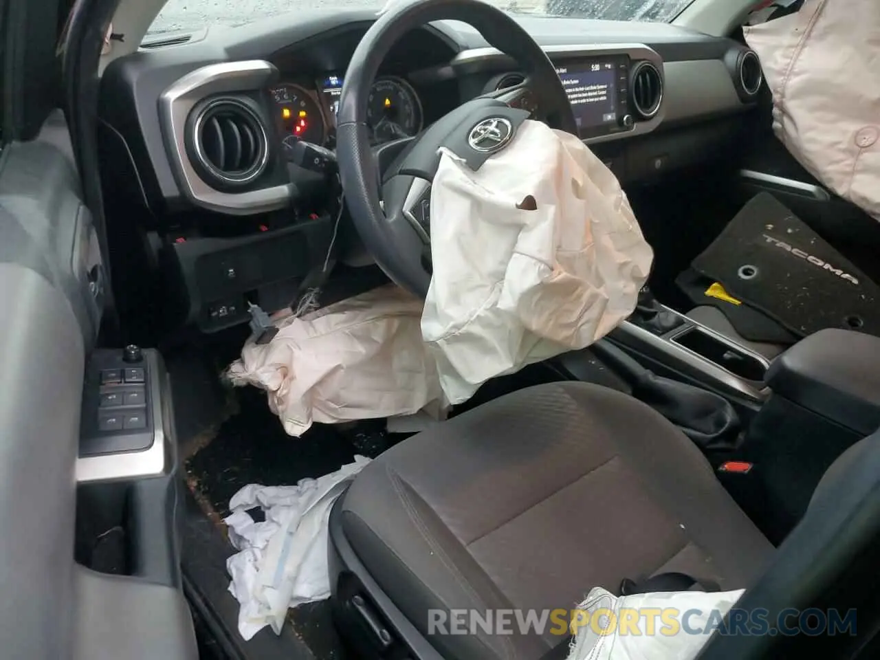 8 fotografías del automóvil dañado 3TYAZ5CN6MT011896 TOYOTA TACOMA 2021