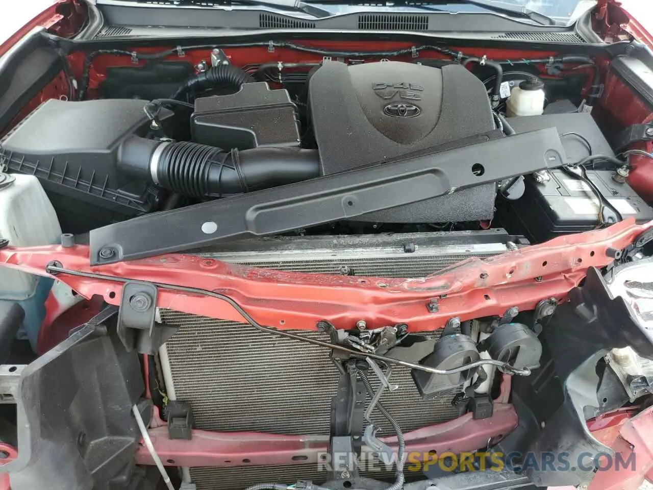 13 fotografías del automóvil dañado 3TYAZ5CN6MT012675 TOYOTA TACOMA 2021