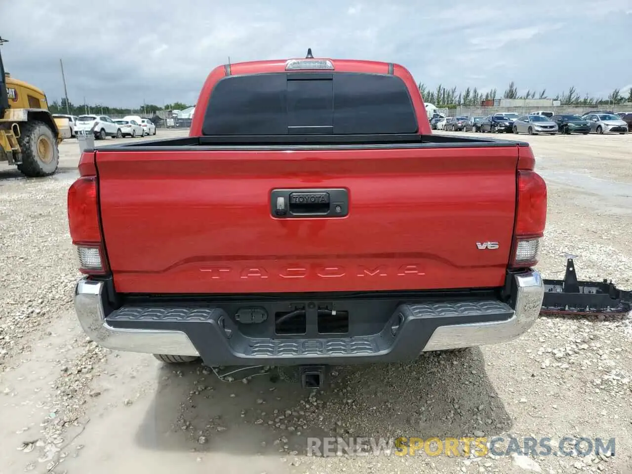 6 fotografías del automóvil dañado 3TYAZ5CN6MT012675 TOYOTA TACOMA 2021