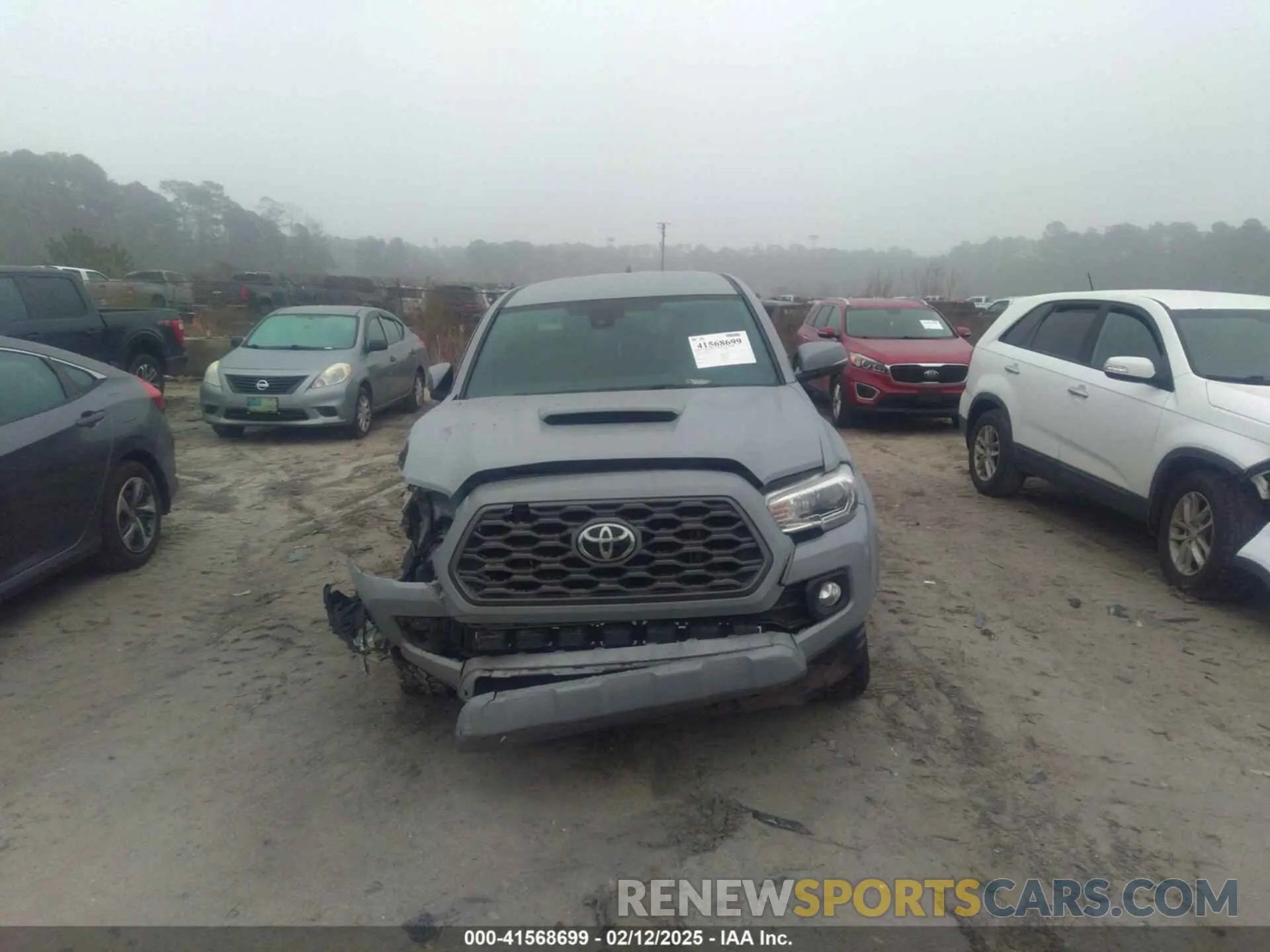 12 fotografías del automóvil dañado 3TYAZ5CN8MT004223 TOYOTA TACOMA 2021