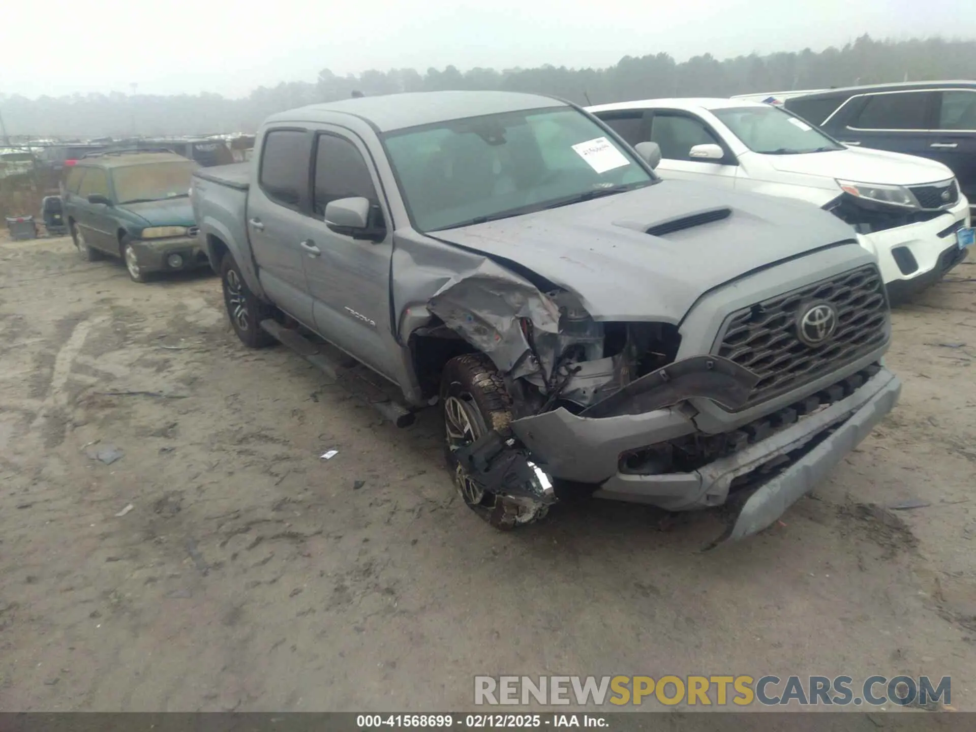 6 fotografías del automóvil dañado 3TYAZ5CN8MT004223 TOYOTA TACOMA 2021