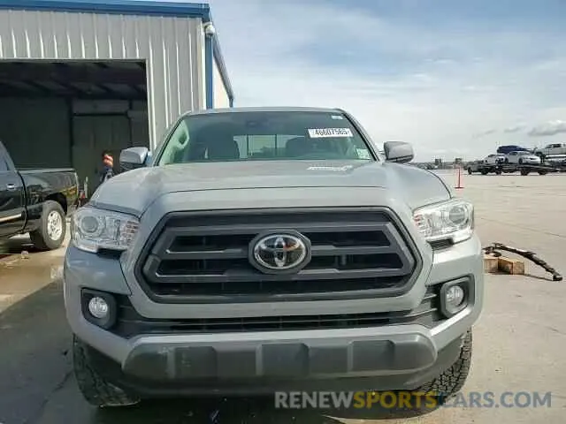 14 fotografías del automóvil dañado 3TYBZ5DN7MT001140 TOYOTA TACOMA 2021