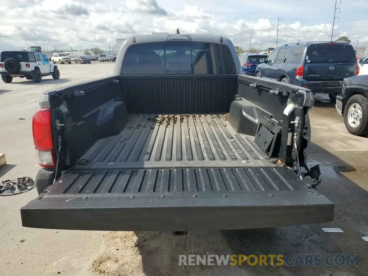 6 fotografías del automóvil dañado 3TYBZ5DN7MT001140 TOYOTA TACOMA 2021