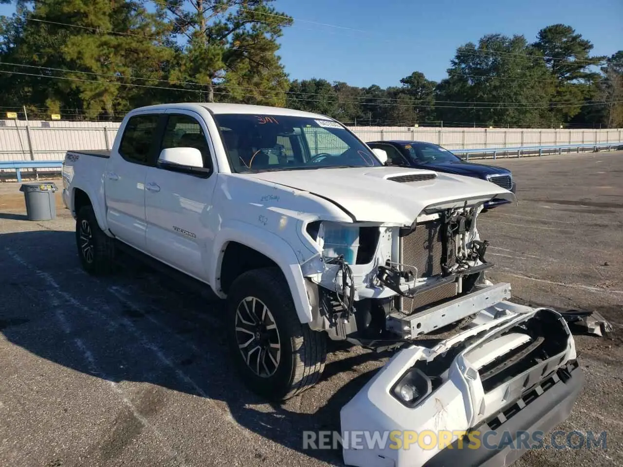 1 fotografías del automóvil dañado 3TYCZ5AN0MT012702 TOYOTA TACOMA 2021