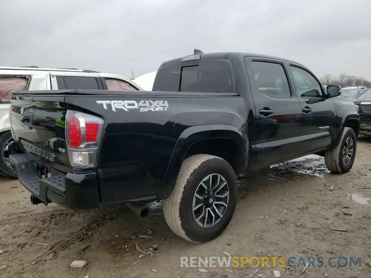 3 fotografías del automóvil dañado 3TYCZ5AN0MT018547 TOYOTA TACOMA 2021