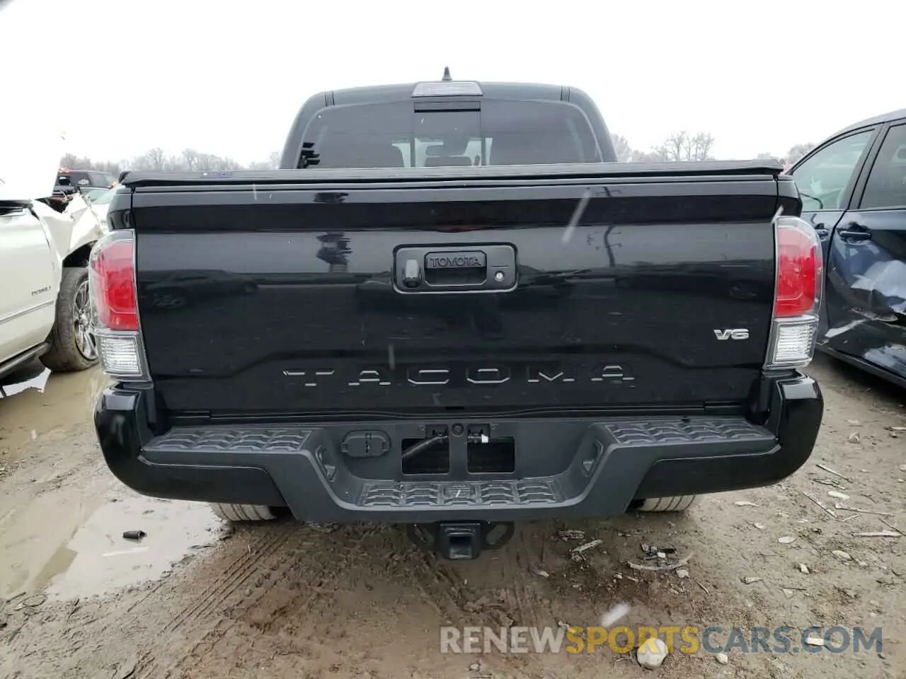 6 fotografías del automóvil dañado 3TYCZ5AN0MT018547 TOYOTA TACOMA 2021