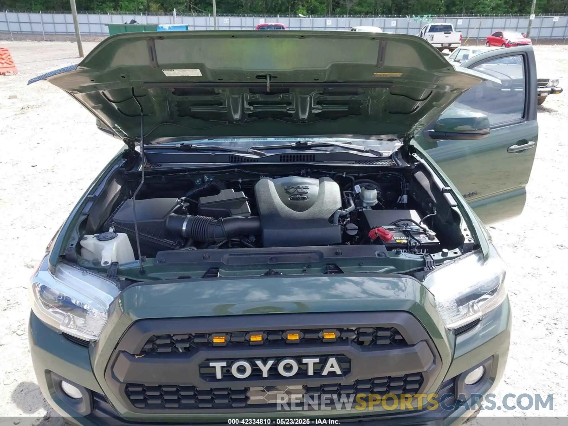 10 fotografías del automóvil dañado 3TYCZ5AN0MT035249 TOYOTA TACOMA 2021