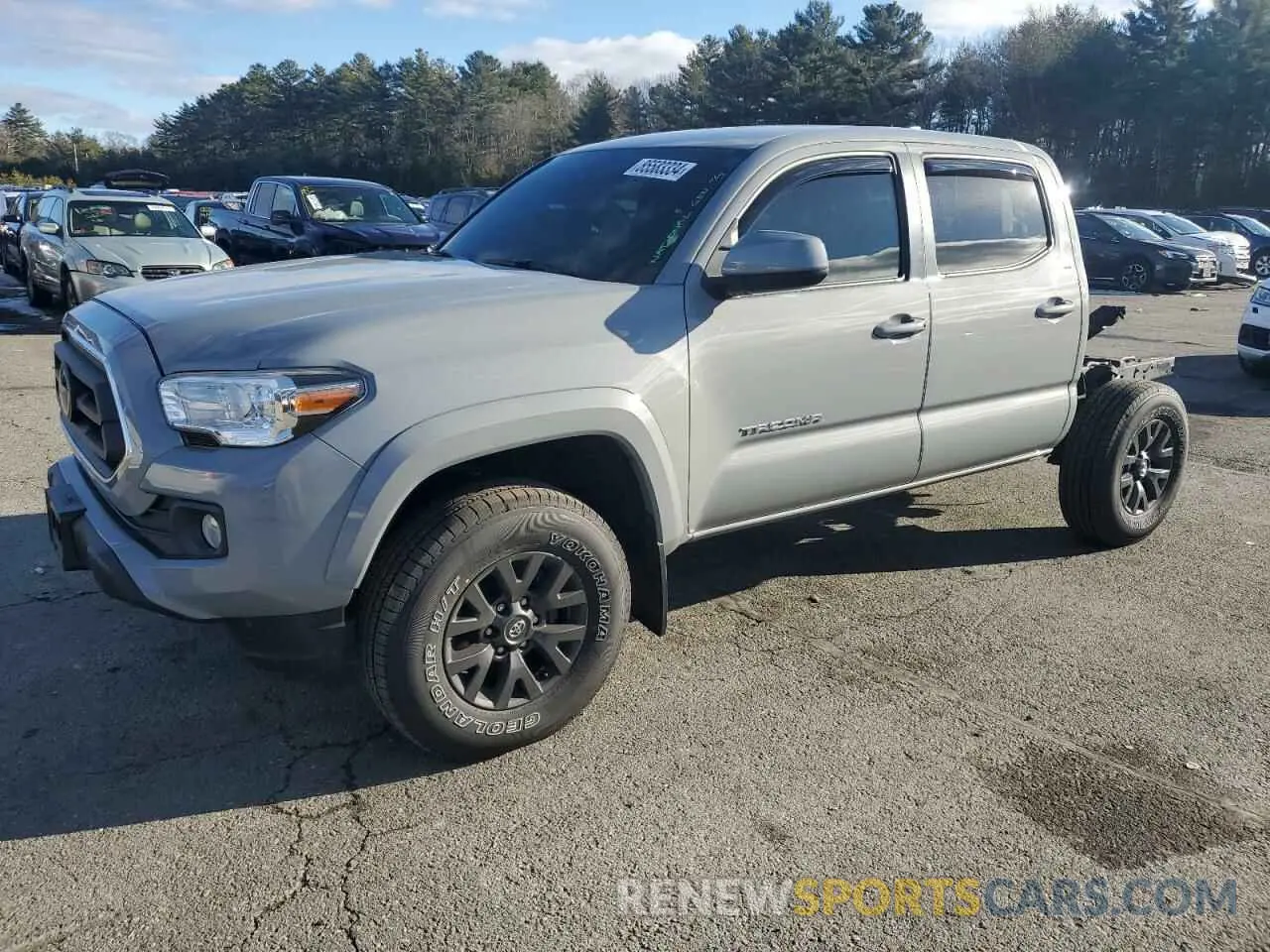 1 fotografías del automóvil dañado 3TYCZ5AN0MT038541 TOYOTA TACOMA 2021