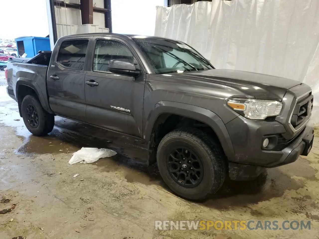 4 fotografías del automóvil dañado 3TYCZ5AN1MT013325 TOYOTA TACOMA 2021