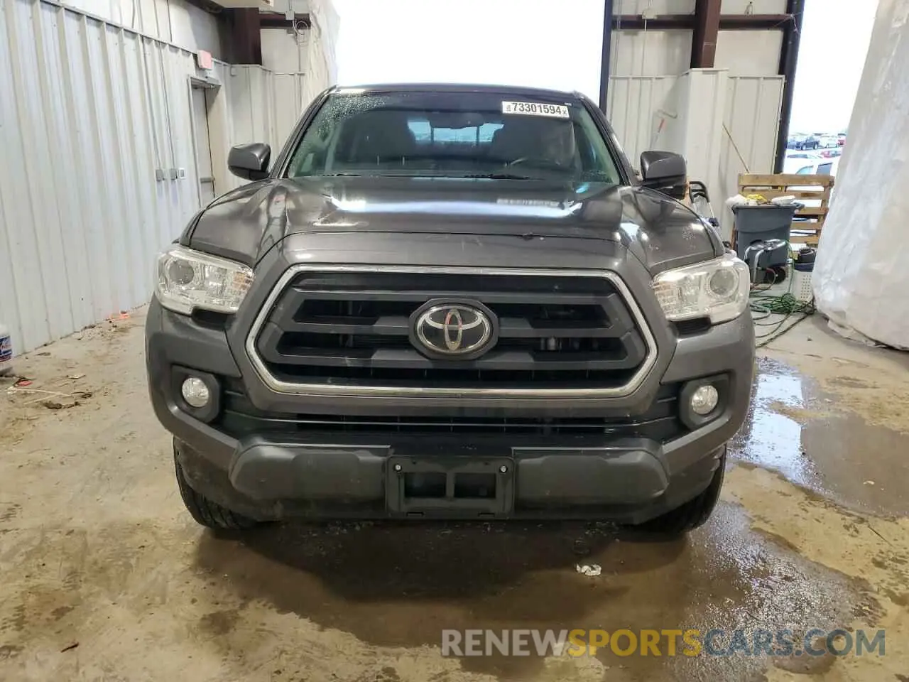 5 fotografías del automóvil dañado 3TYCZ5AN1MT013325 TOYOTA TACOMA 2021