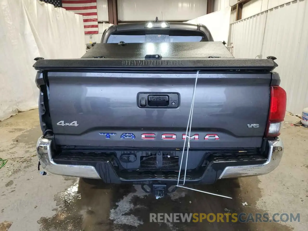 6 fotografías del automóvil dañado 3TYCZ5AN1MT013325 TOYOTA TACOMA 2021