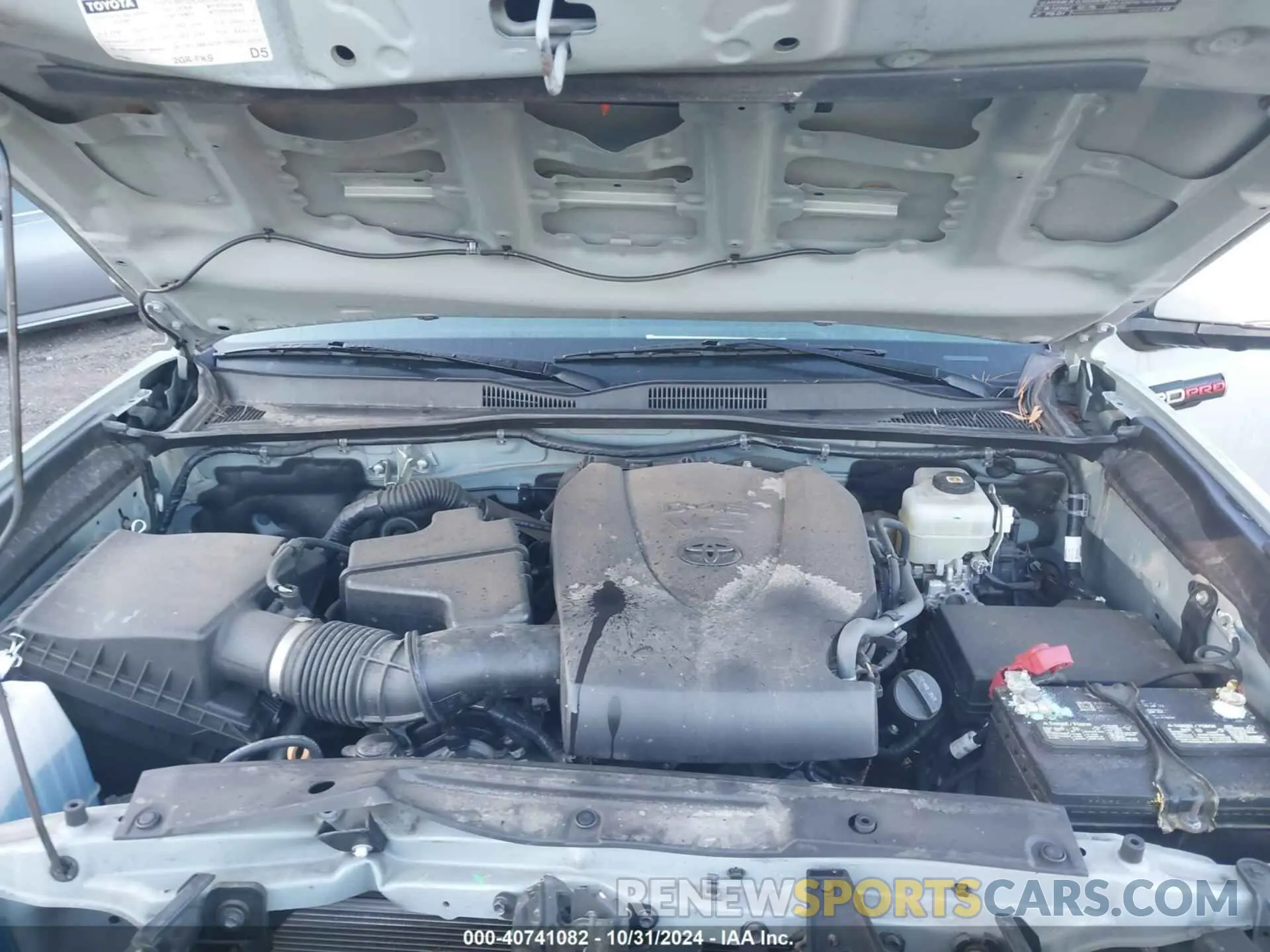 10 fotografías del automóvil dañado 3TYCZ5AN1MT014846 TOYOTA TACOMA 2021