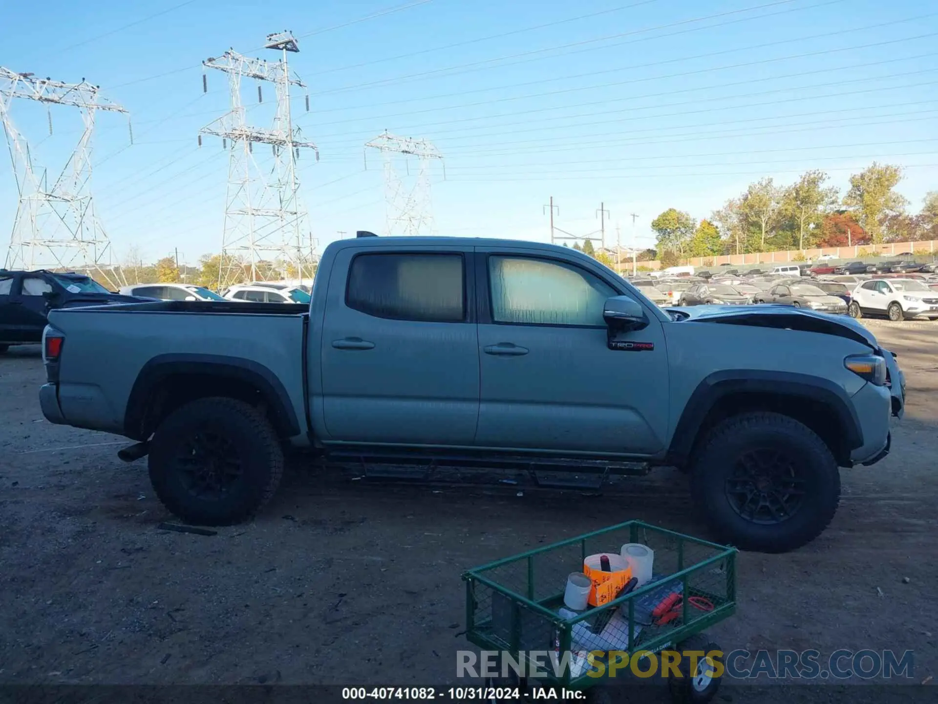 13 fotografías del automóvil dañado 3TYCZ5AN1MT014846 TOYOTA TACOMA 2021