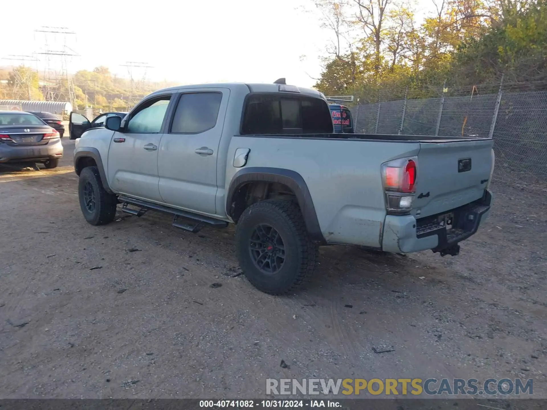 3 fotografías del automóvil dañado 3TYCZ5AN1MT014846 TOYOTA TACOMA 2021