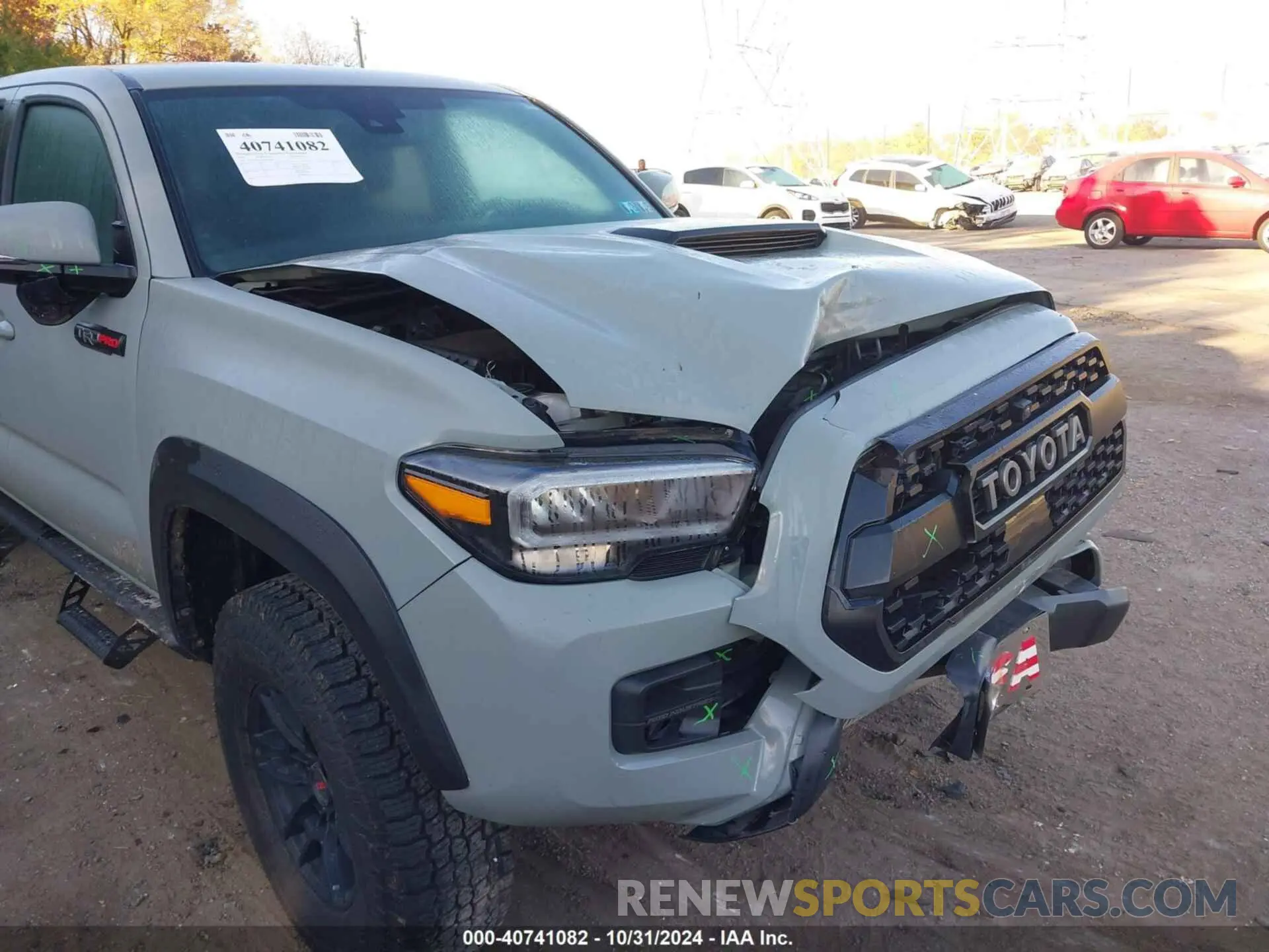 6 fotografías del automóvil dañado 3TYCZ5AN1MT014846 TOYOTA TACOMA 2021