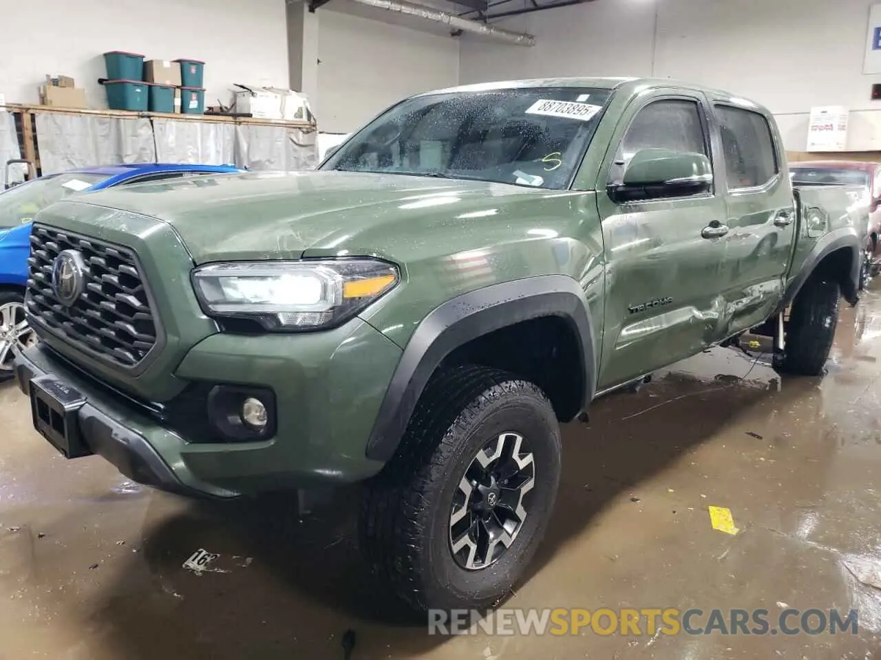 1 fotografías del automóvil dañado 3TYCZ5AN1MT016919 TOYOTA TACOMA 2021