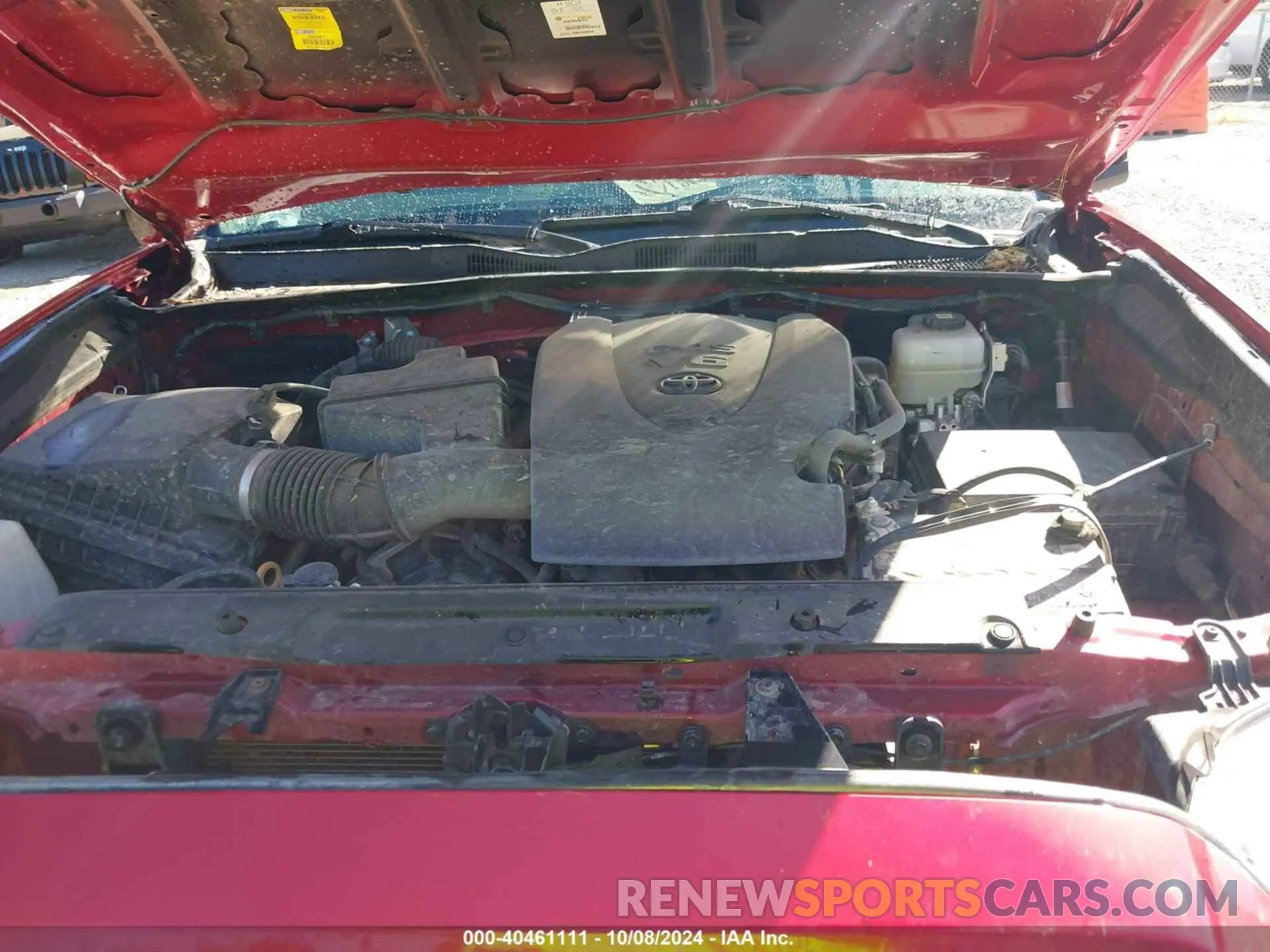 10 fotografías del automóvil dañado 3TYCZ5AN1MT026429 TOYOTA TACOMA 2021