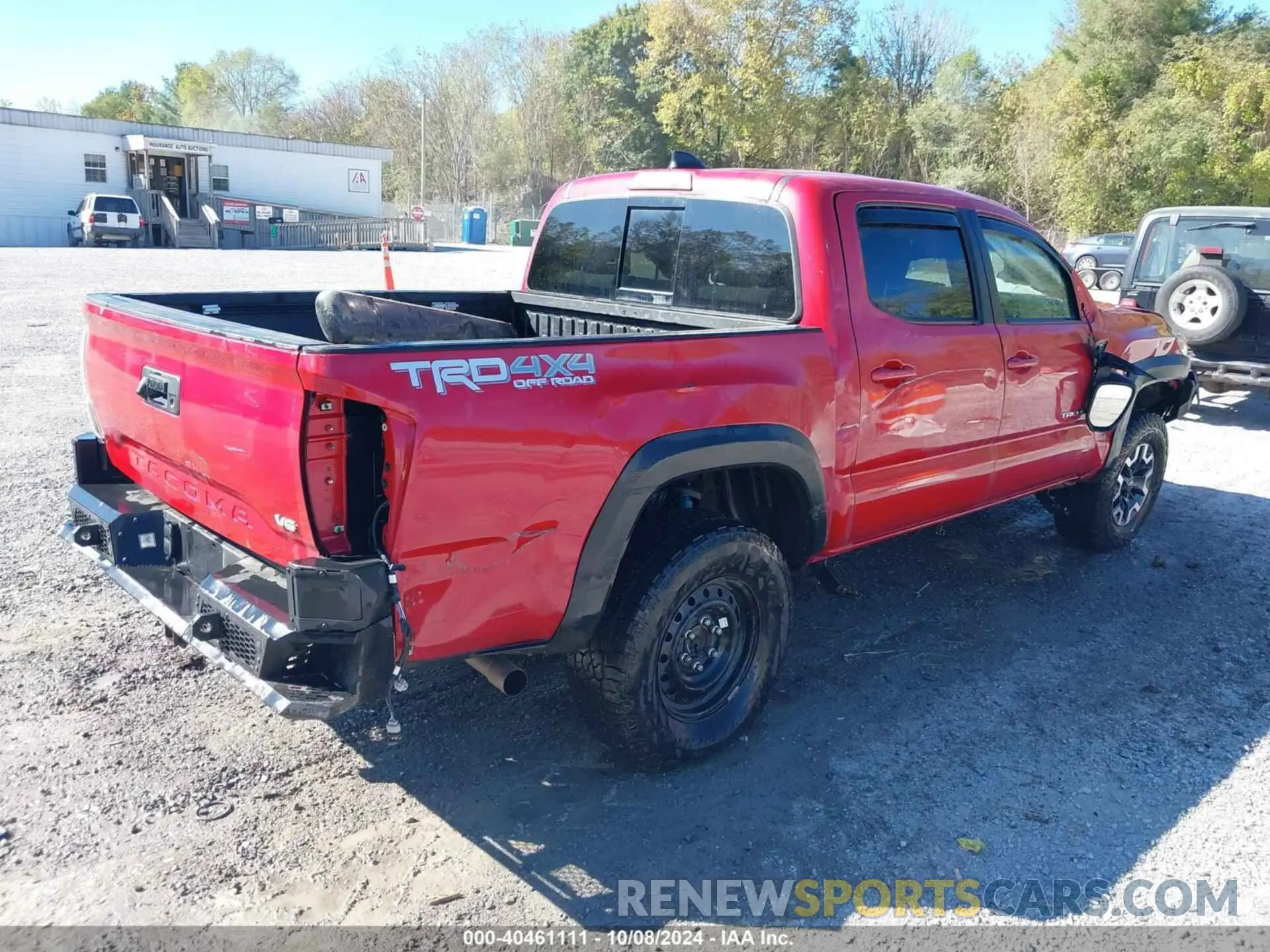 4 fotografías del automóvil dañado 3TYCZ5AN1MT026429 TOYOTA TACOMA 2021