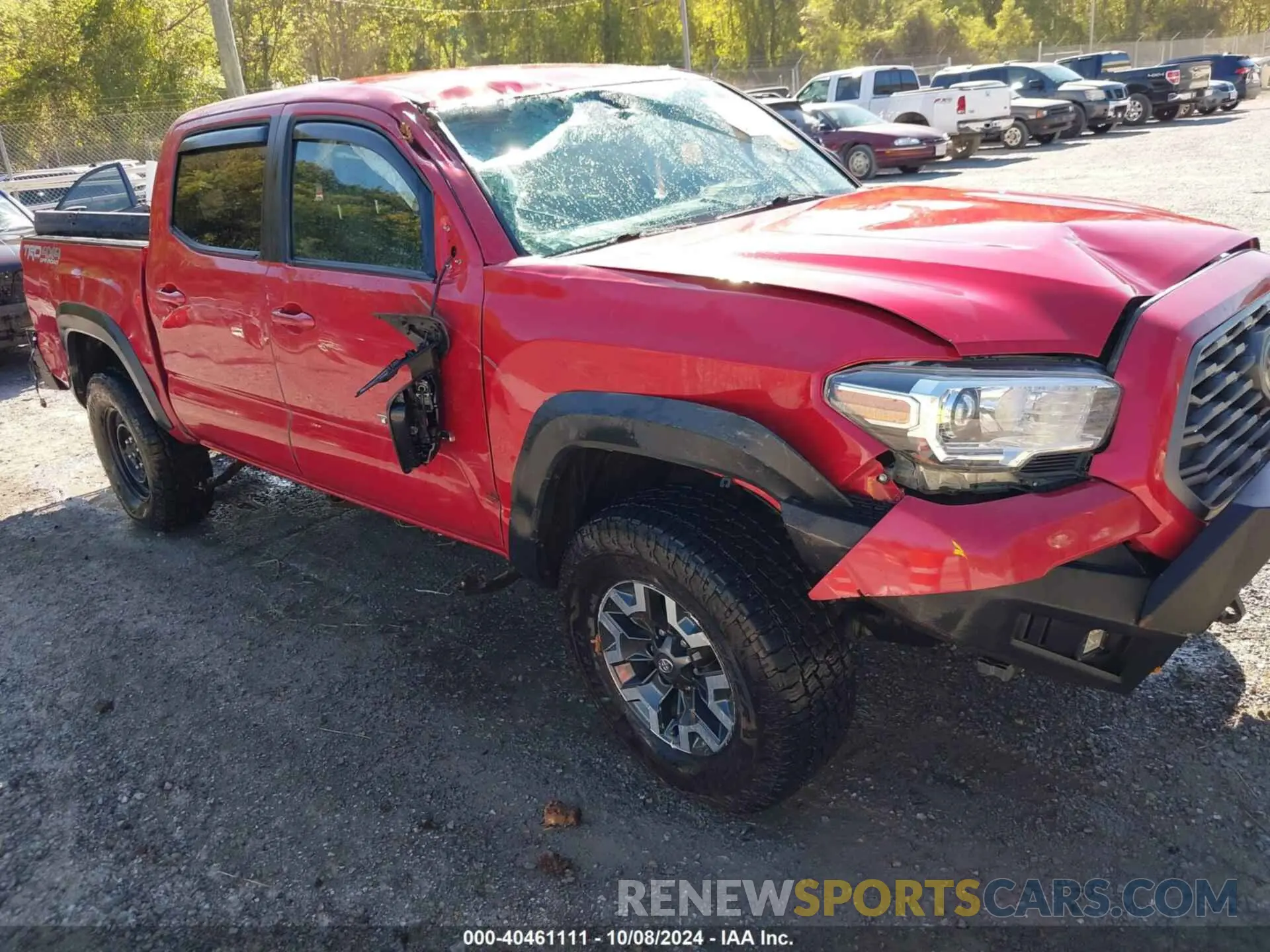 6 fotografías del automóvil dañado 3TYCZ5AN1MT026429 TOYOTA TACOMA 2021