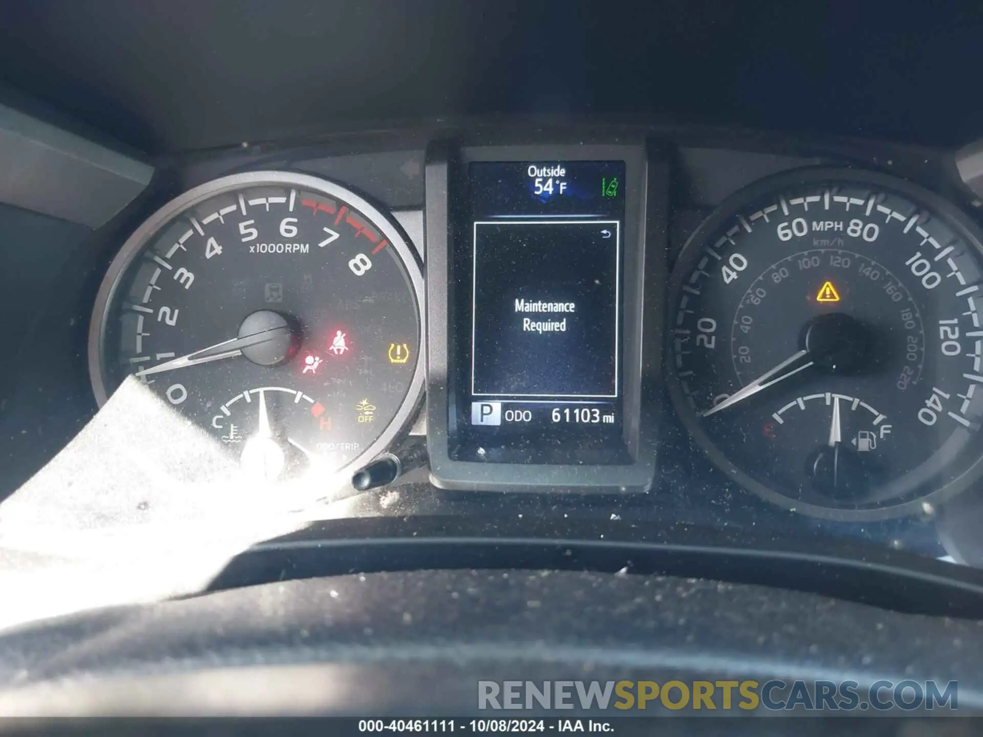 7 fotografías del automóvil dañado 3TYCZ5AN1MT026429 TOYOTA TACOMA 2021