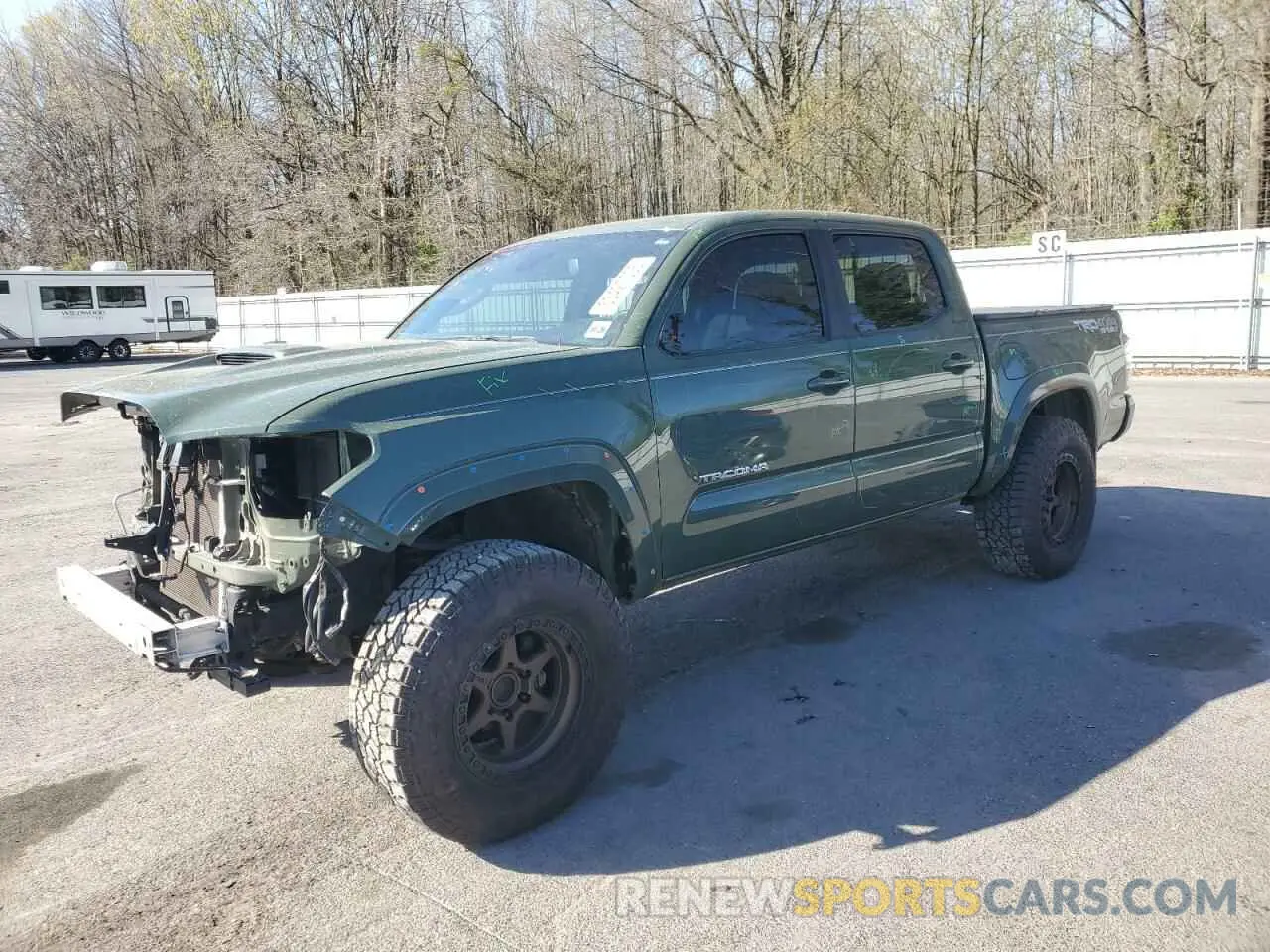 1 fotografías del automóvil dañado 3TYCZ5AN1MT041397 TOYOTA TACOMA 2021
