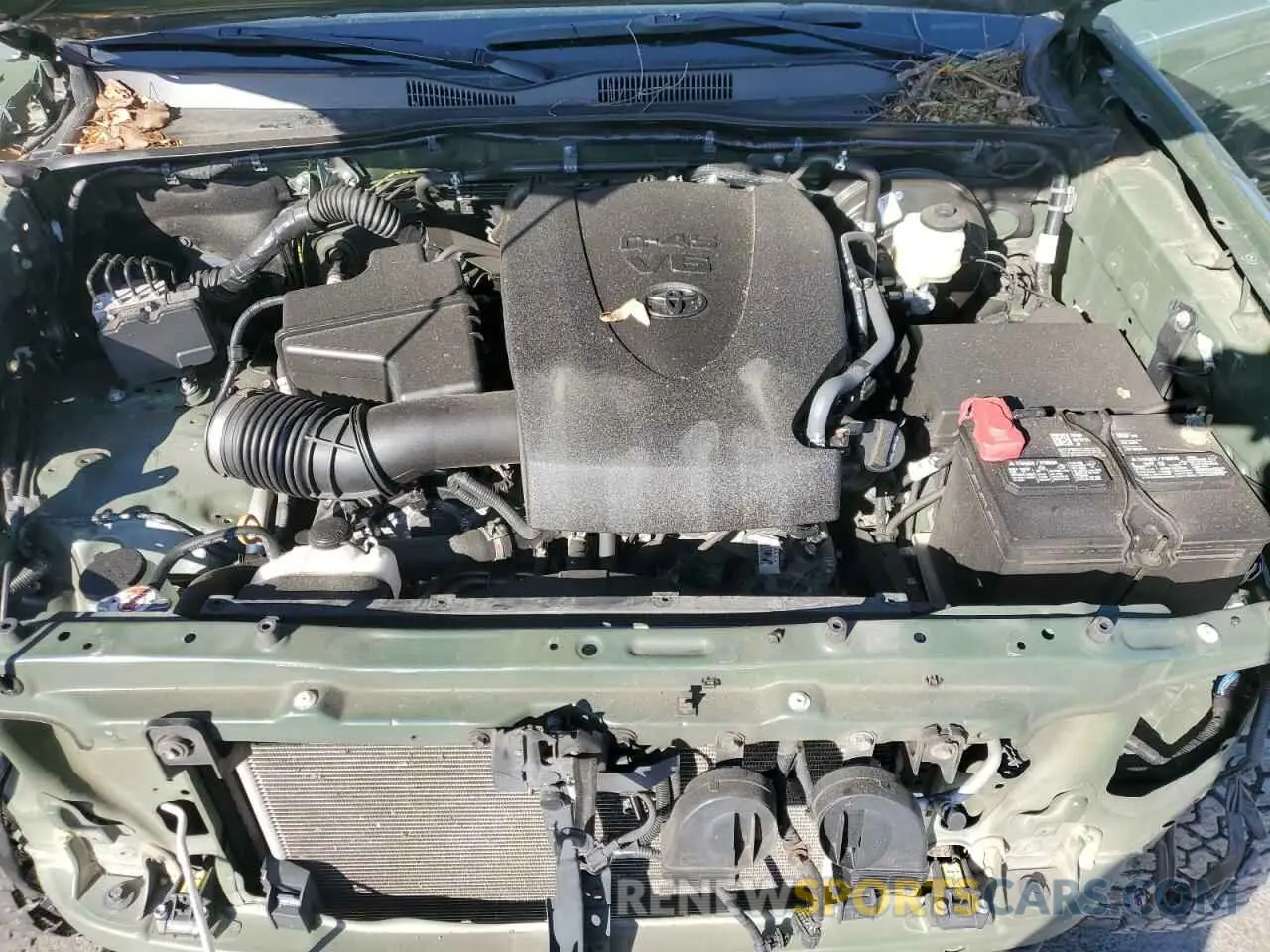 11 fotografías del automóvil dañado 3TYCZ5AN1MT041397 TOYOTA TACOMA 2021