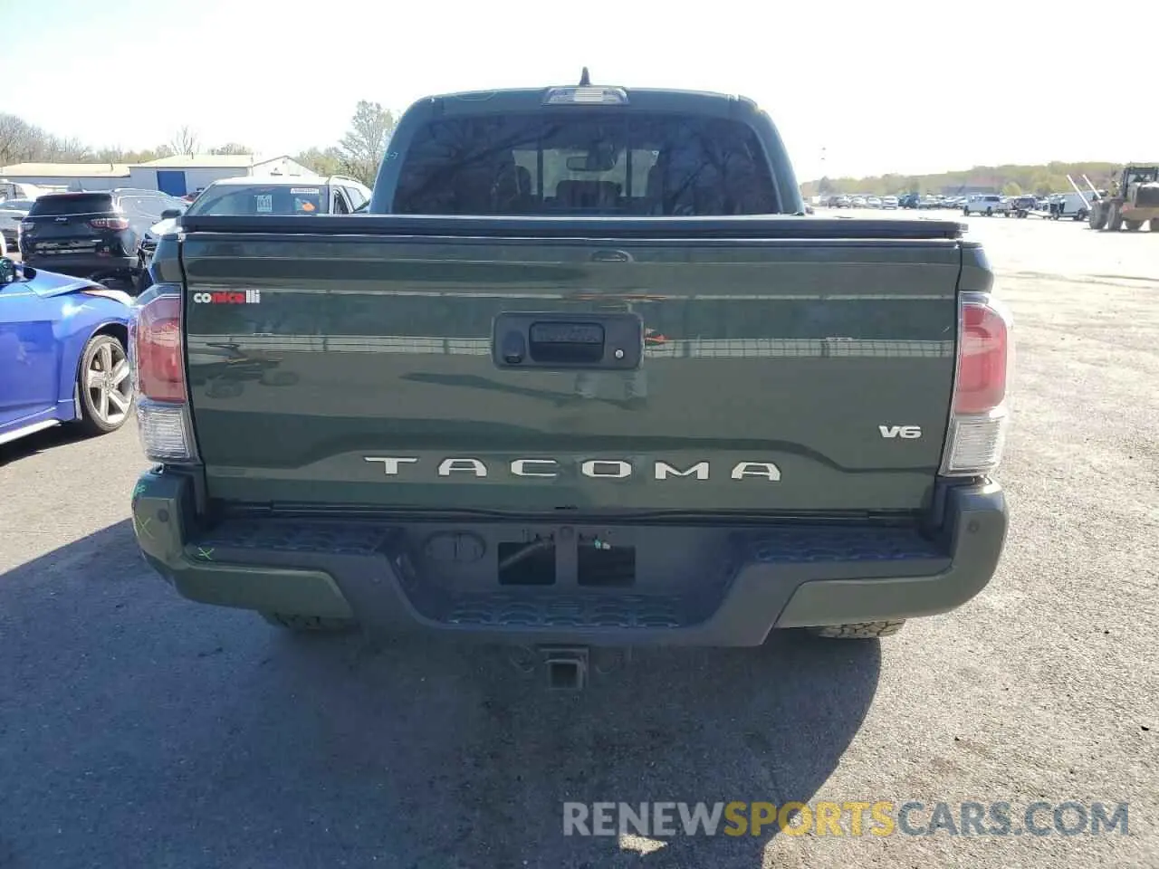 6 fotografías del automóvil dañado 3TYCZ5AN1MT041397 TOYOTA TACOMA 2021