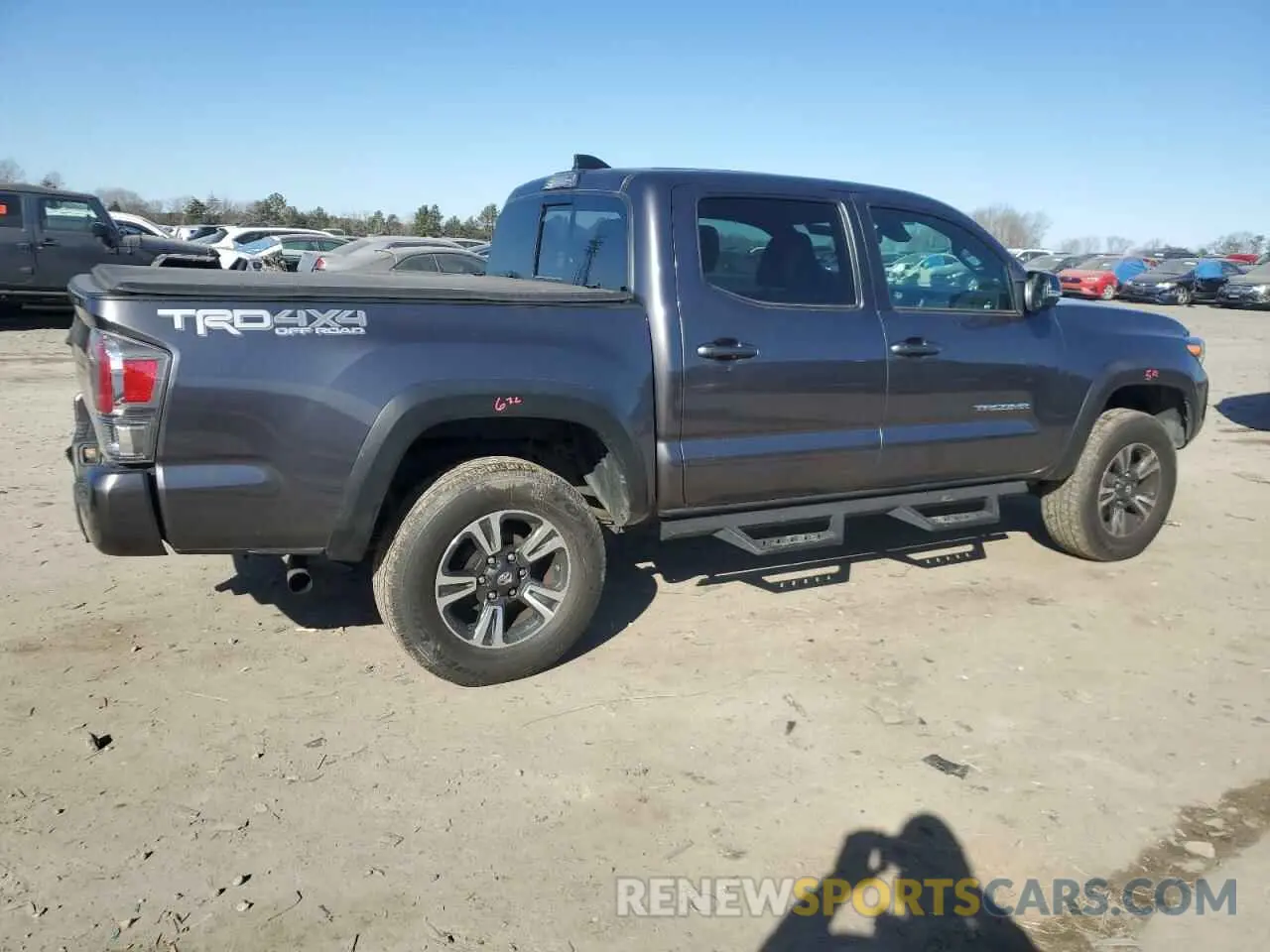 3 fotografías del automóvil dañado 3TYCZ5AN1MT049838 TOYOTA TACOMA 2021