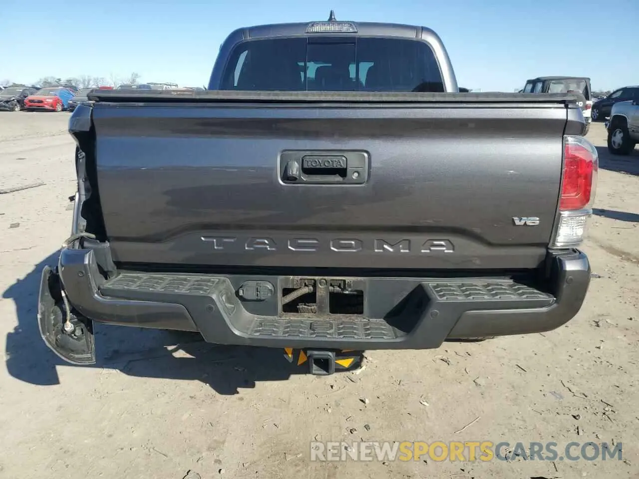 6 fotografías del automóvil dañado 3TYCZ5AN1MT049838 TOYOTA TACOMA 2021