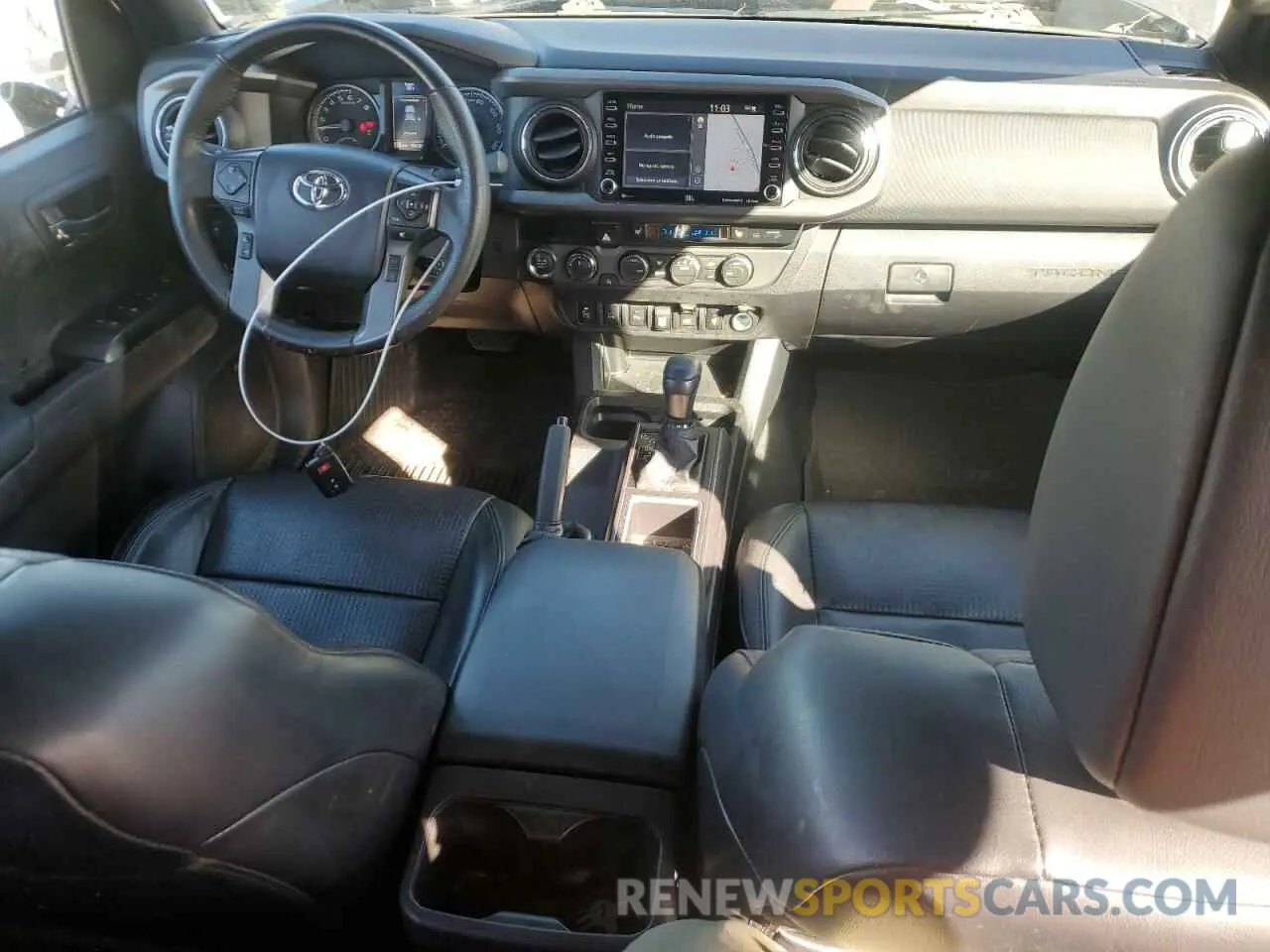 8 fotografías del automóvil dañado 3TYCZ5AN1MT049838 TOYOTA TACOMA 2021