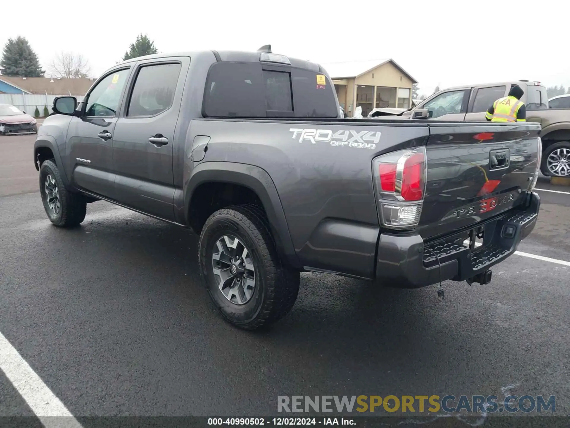 3 fotografías del automóvil dañado 3TYCZ5AN1MT052481 TOYOTA TACOMA 2021