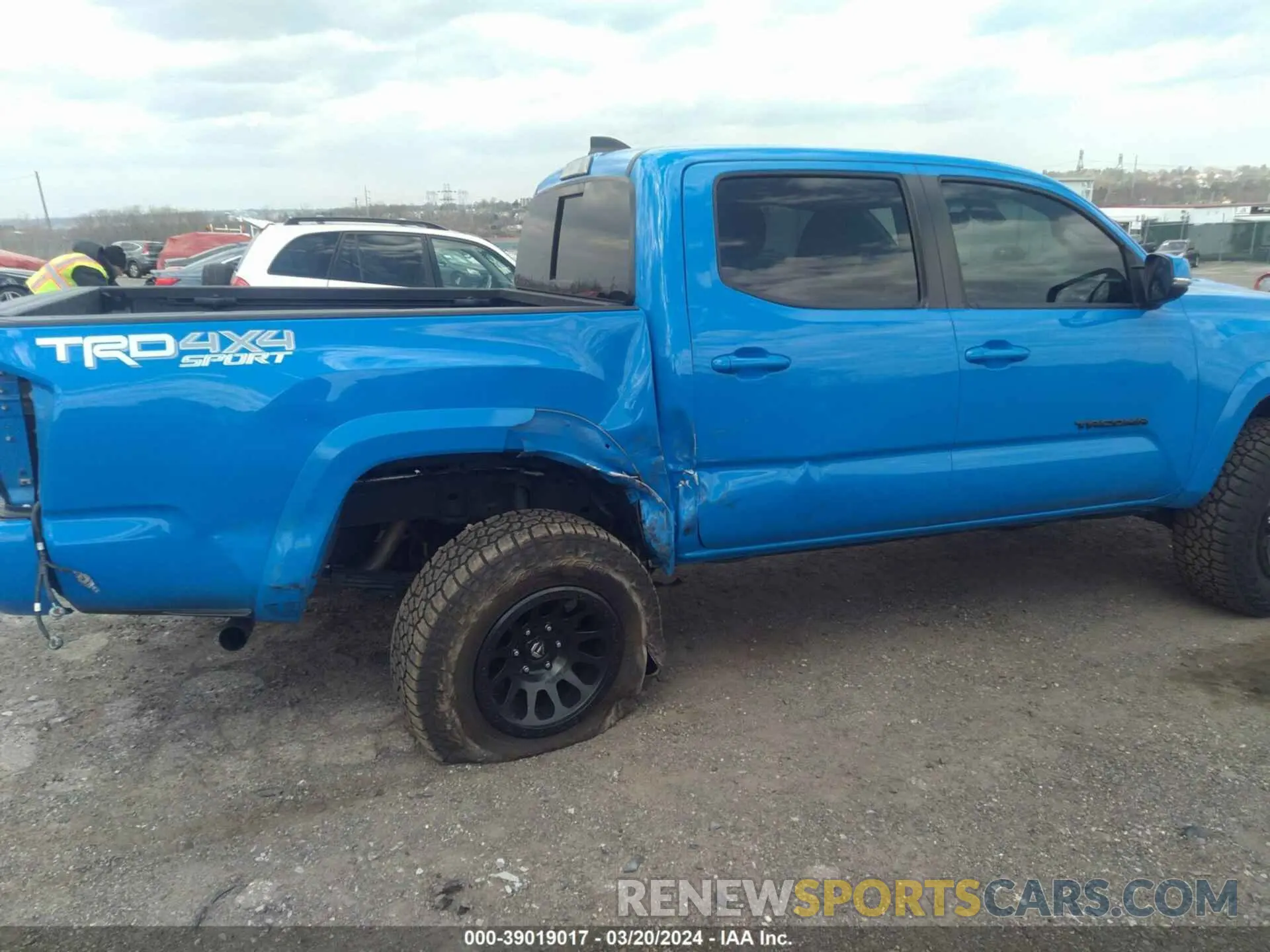 6 fotografías del automóvil dañado 3TYCZ5AN2MT022910 TOYOTA TACOMA 2021