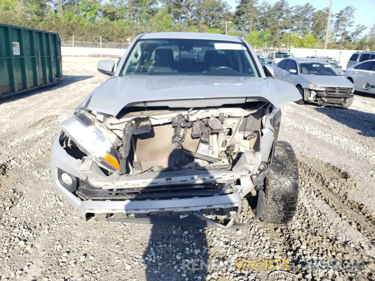 5 fotografías del automóvil dañado 3TYCZ5AN2MT027654 TOYOTA TACOMA 2021