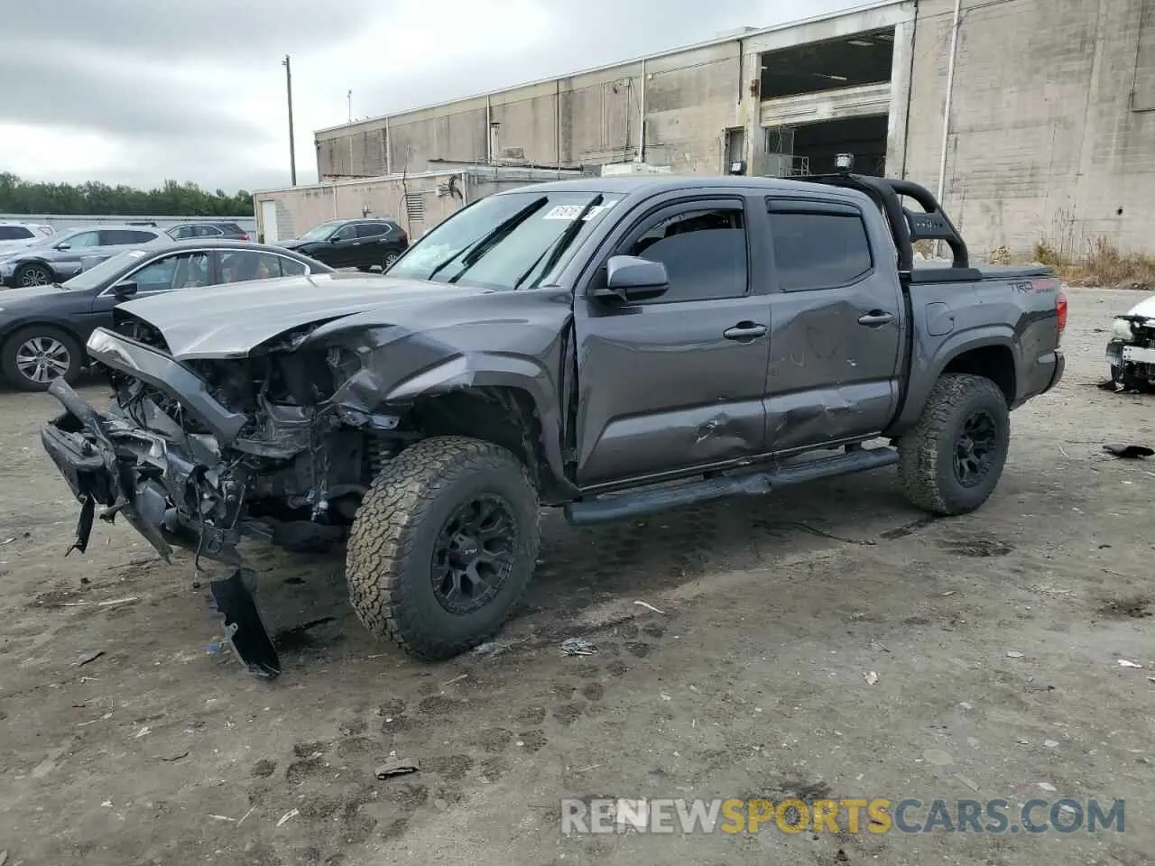 1 fotografías del automóvil dañado 3TYCZ5AN3MT029090 TOYOTA TACOMA 2021