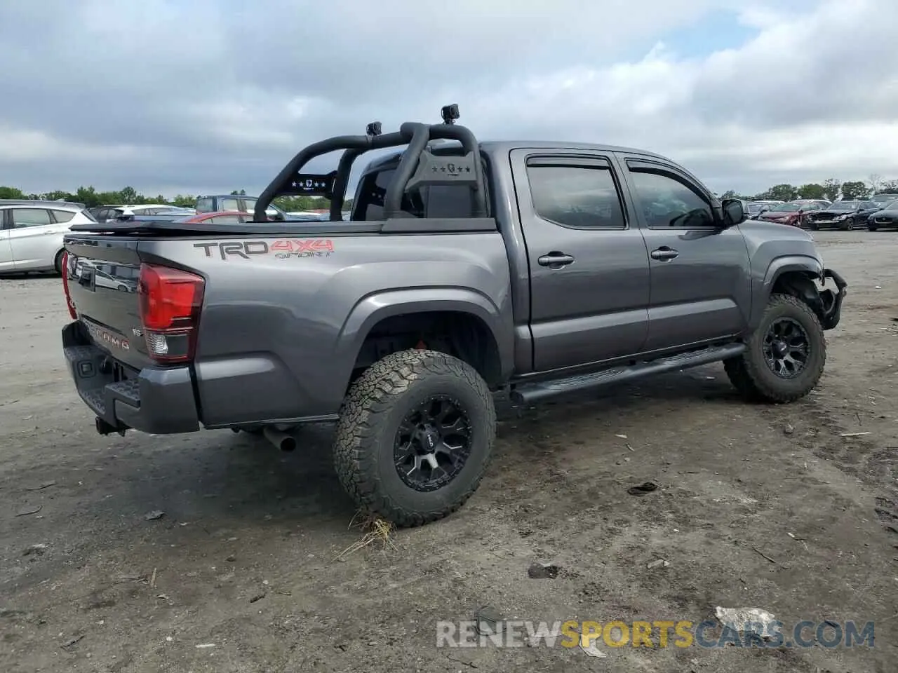 3 fotografías del automóvil dañado 3TYCZ5AN3MT029090 TOYOTA TACOMA 2021