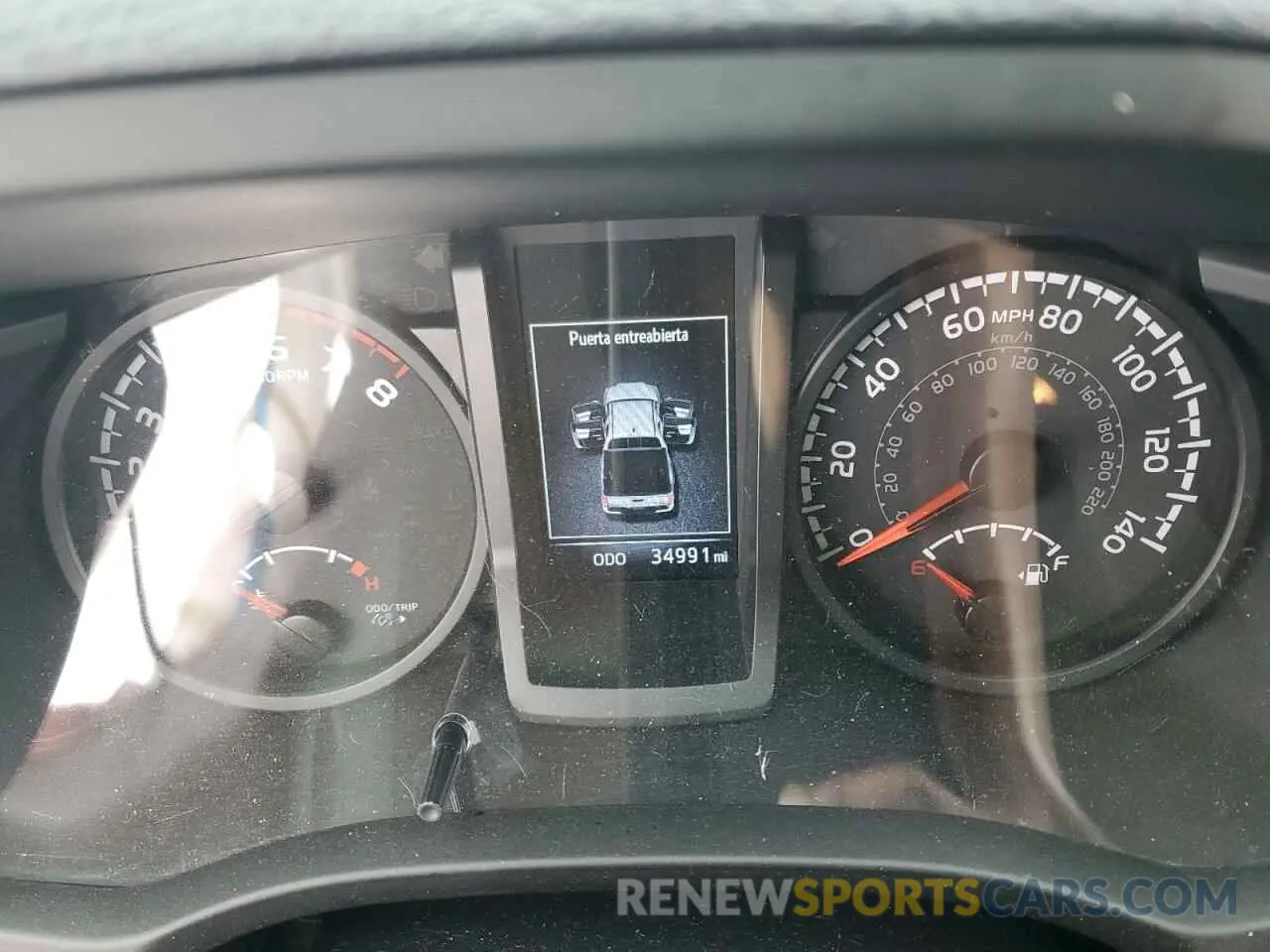 9 fotografías del automóvil dañado 3TYCZ5AN3MT029090 TOYOTA TACOMA 2021