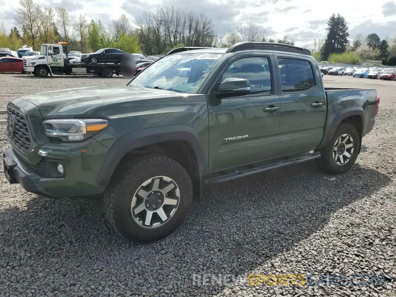 1 fotografías del automóvil dañado 3TYCZ5AN3MT049646 TOYOTA TACOMA 2021