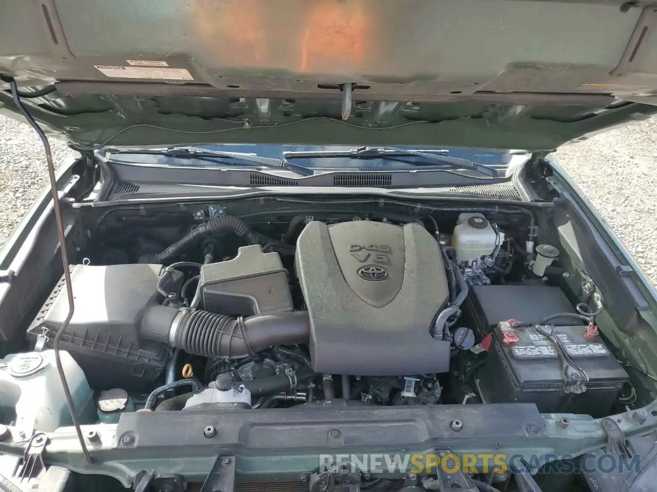 11 fotografías del automóvil dañado 3TYCZ5AN3MT049646 TOYOTA TACOMA 2021