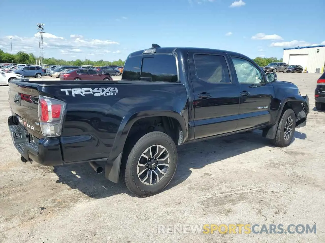 3 fotografías del automóvil dañado 3TYCZ5AN4MT026232 TOYOTA TACOMA 2021