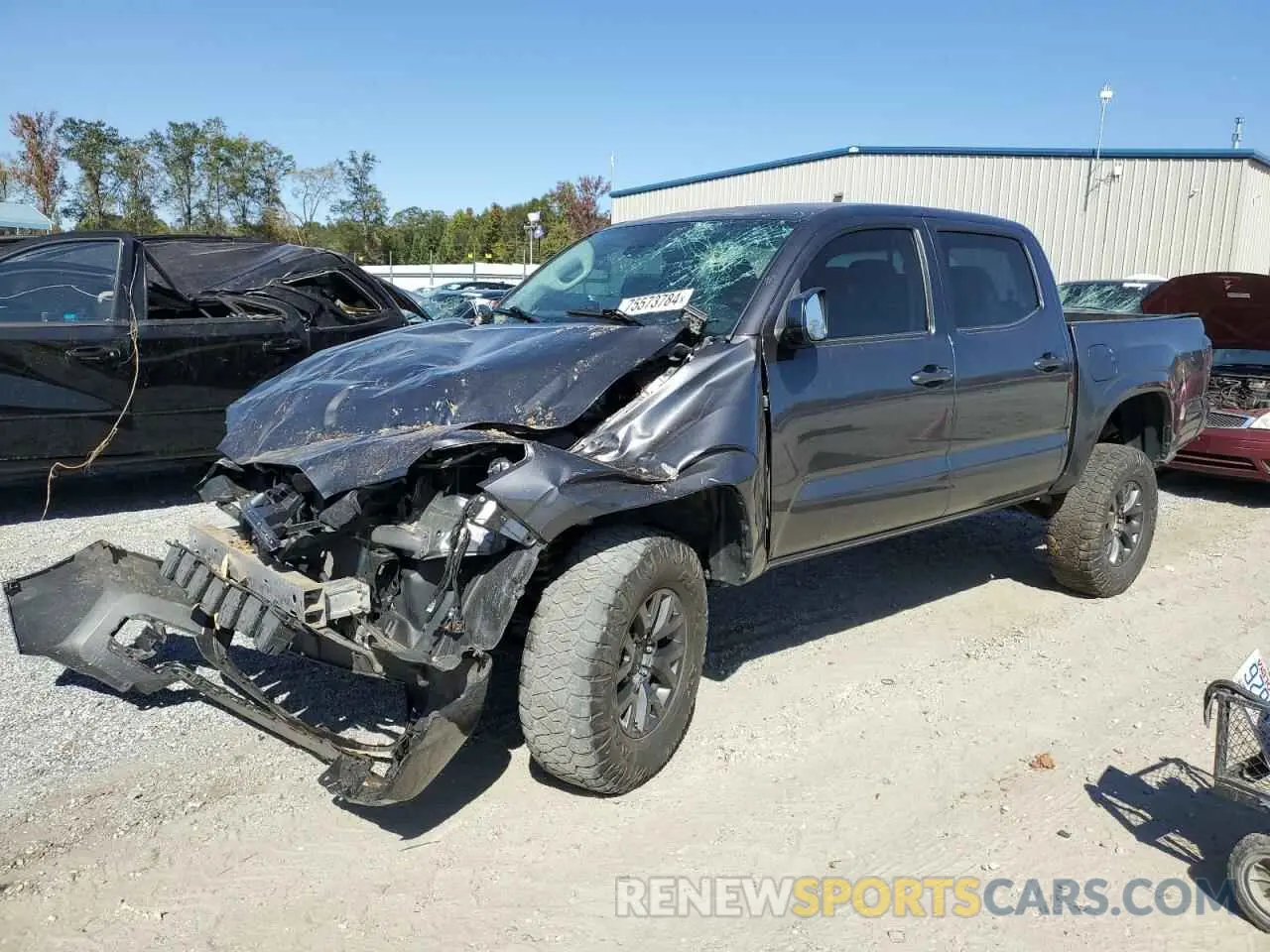 1 fotografías del automóvil dañado 3TYCZ5AN4MT039904 TOYOTA TACOMA 2021