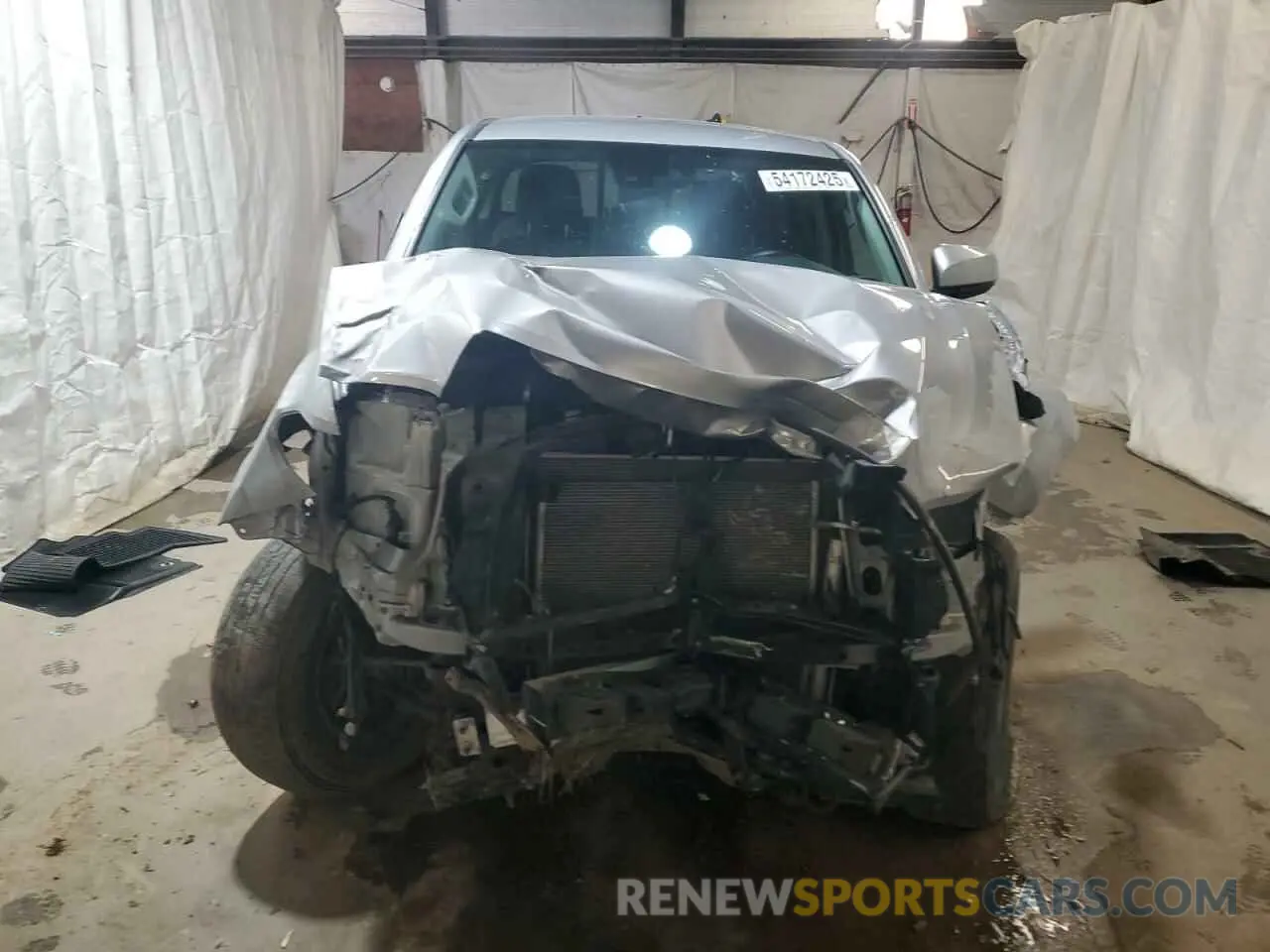 5 fotografías del automóvil dañado 3TYCZ5AN4MT041328 TOYOTA TACOMA 2021