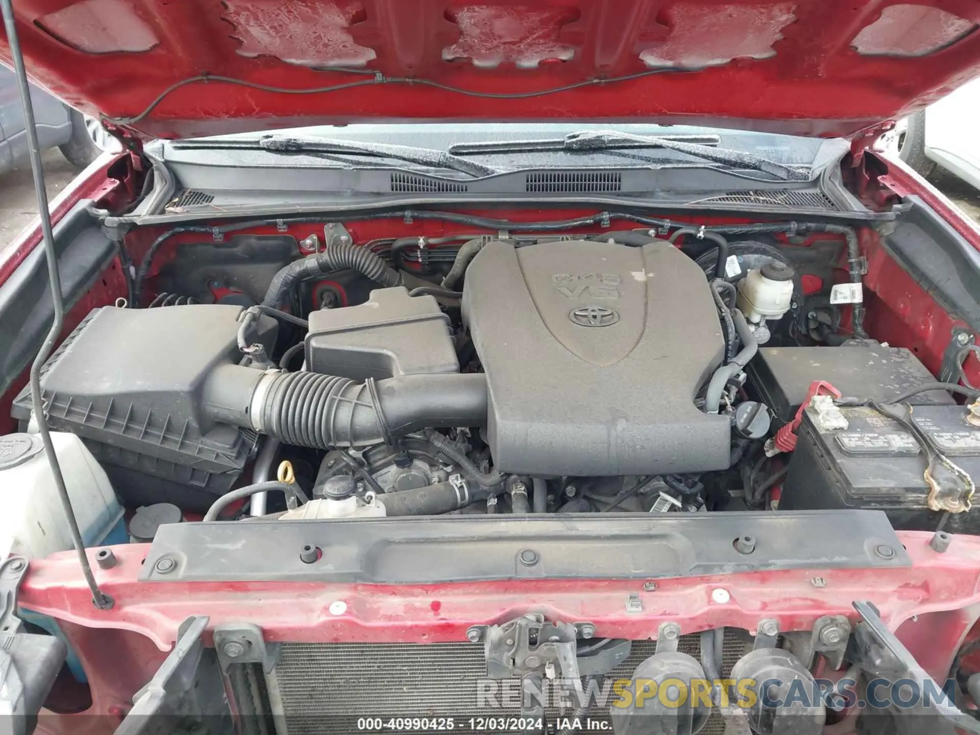 10 fotografías del automóvil dañado 3TYCZ5AN5MT037059 TOYOTA TACOMA 2021