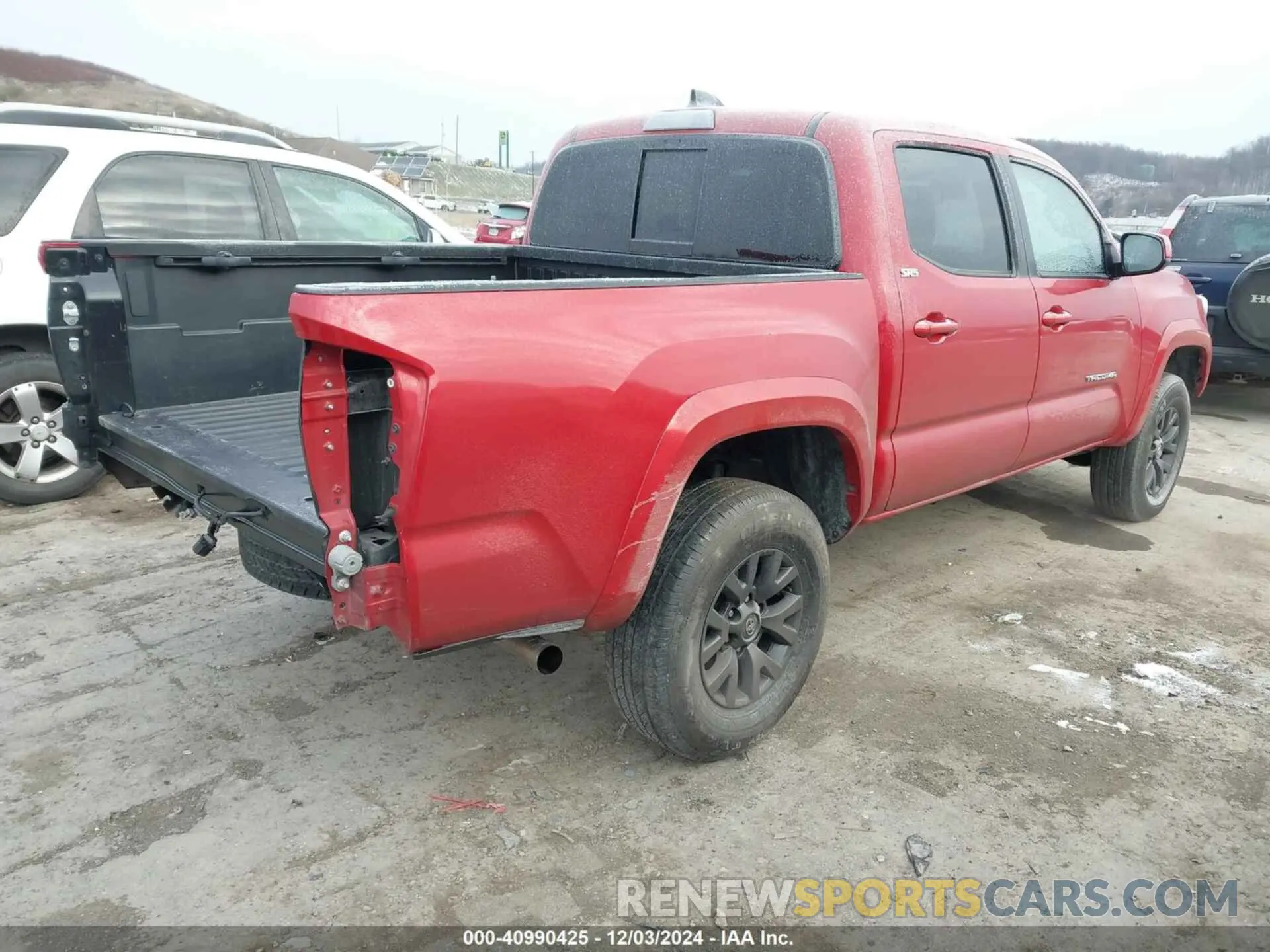 4 fotografías del automóvil dañado 3TYCZ5AN5MT037059 TOYOTA TACOMA 2021