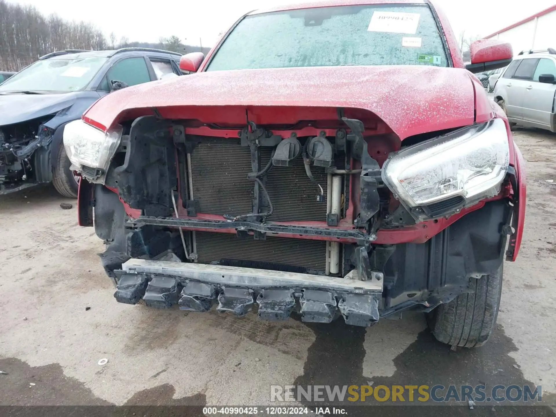 6 fotografías del automóvil dañado 3TYCZ5AN5MT037059 TOYOTA TACOMA 2021
