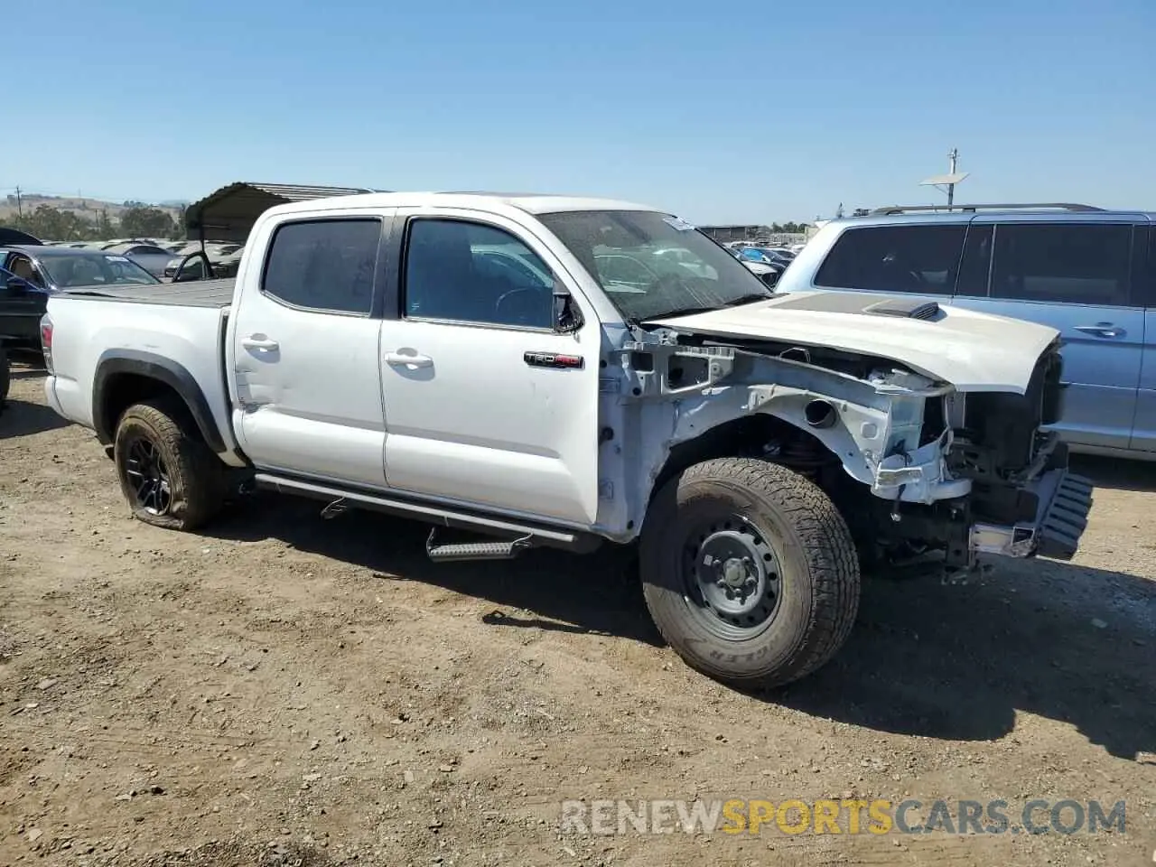 4 fotografías del automóvil dañado 3TYCZ5AN5MT041936 TOYOTA TACOMA 2021
